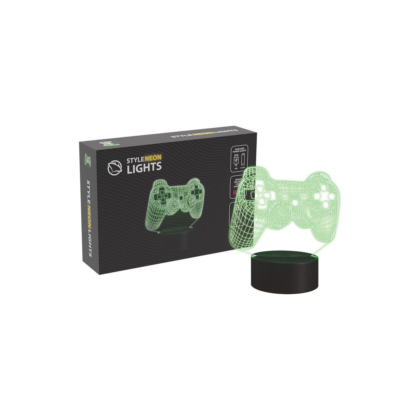 Manta SNL57RGB LED lamp Light decoration Gamepad RGB 3D