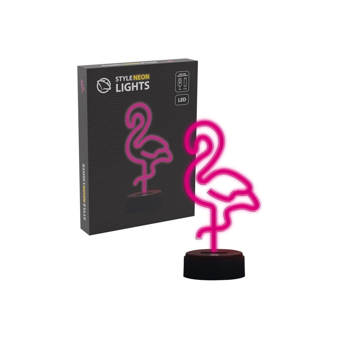 Manta SNL79PK LED lamp Light decoration Flamingo 2 pink