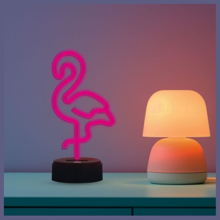 Manta SNL79PK LED lamp Light decoration Flamingo 2 pink
