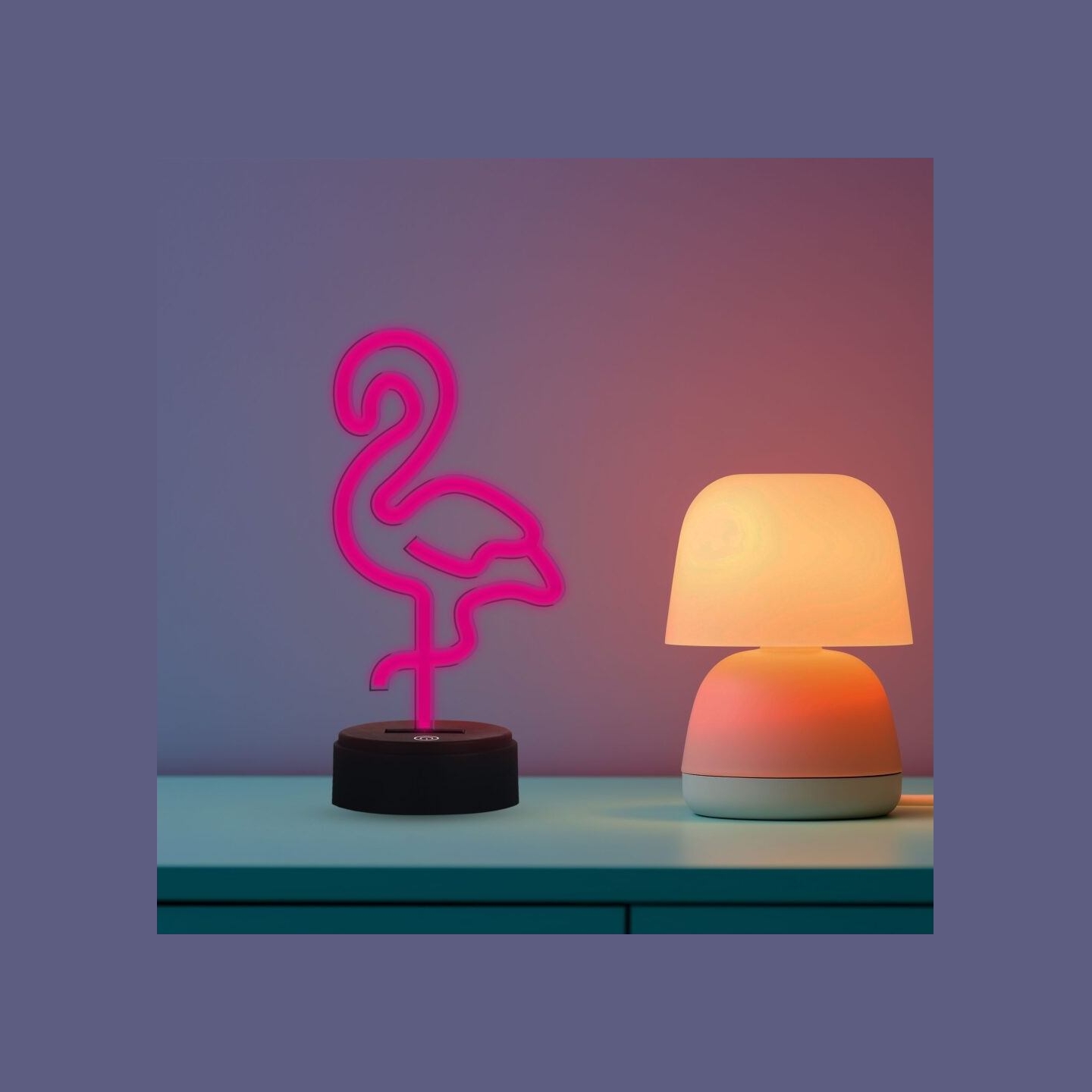 Manta SNL79PK LED lamp Light decoration Flamingo 2 pink
