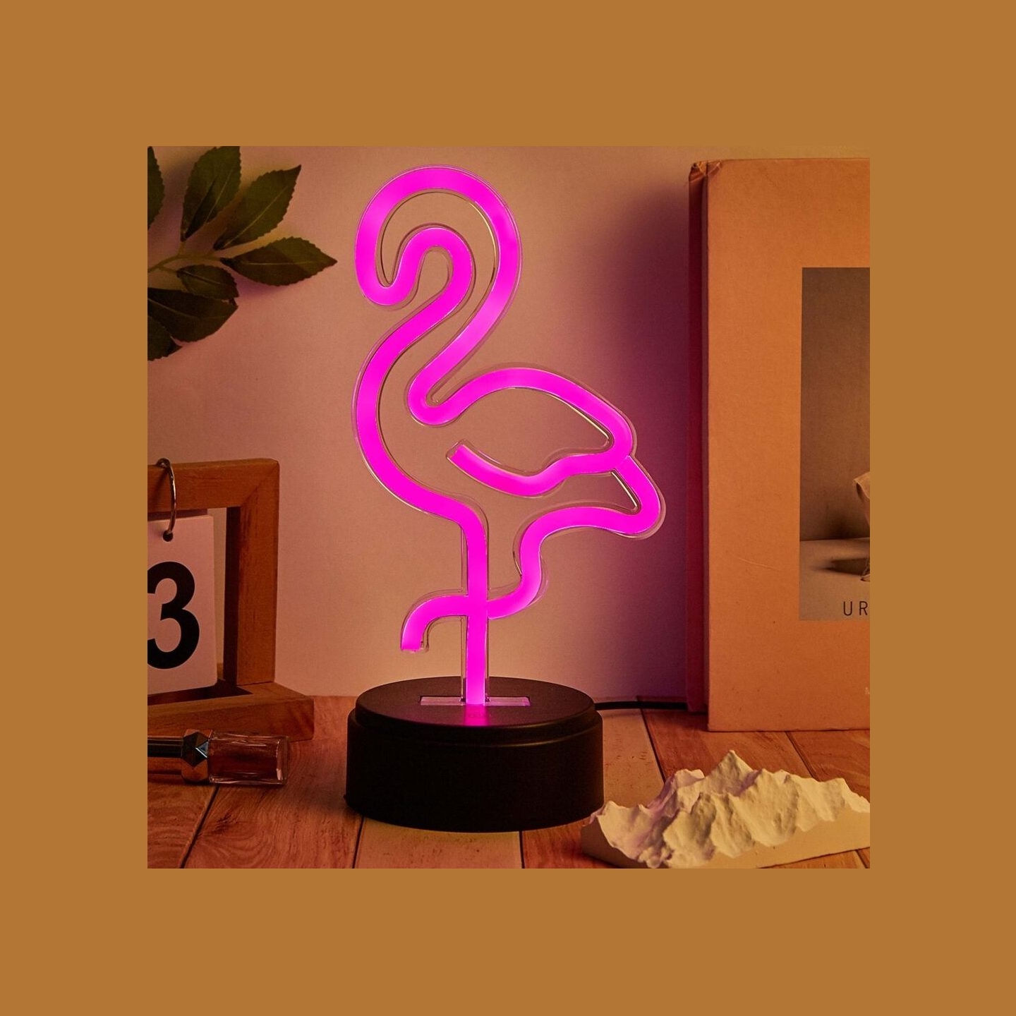 Manta SNL79PK LED lamp Light decoration Flamingo 2 pink