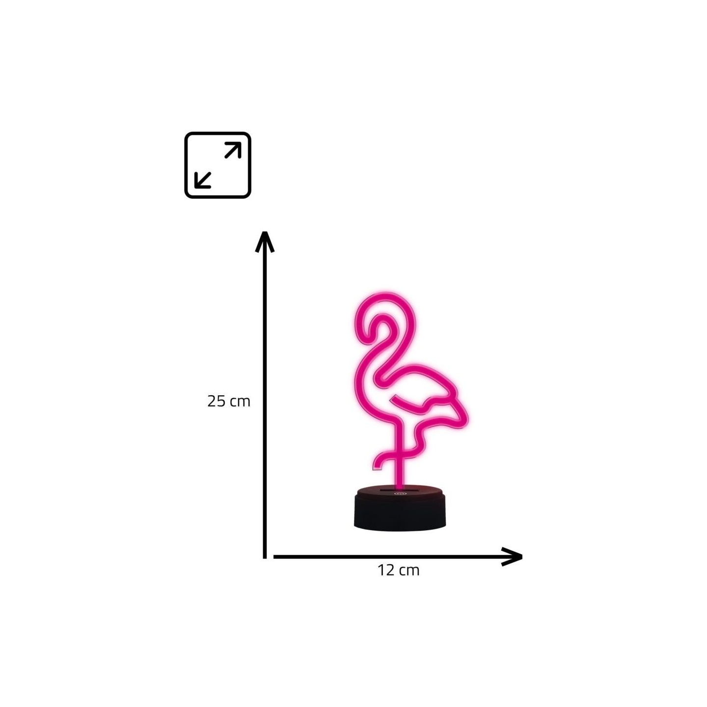 Manta SNL79PK LED lamp Light decoration Flamingo 2 pink