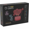 Manta SNL115RGB LED lamp Light decoration Heart RGB 3D