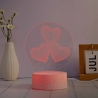 Manta SNL115RGB LED lamp Light decoration Heart RGB 3D