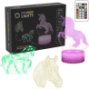 Manta SNL116RGB LED lamp Light decoration Horses RGB 3D