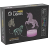 Manta SNL116RGB LED lamp Light decoration Horses RGB 3D