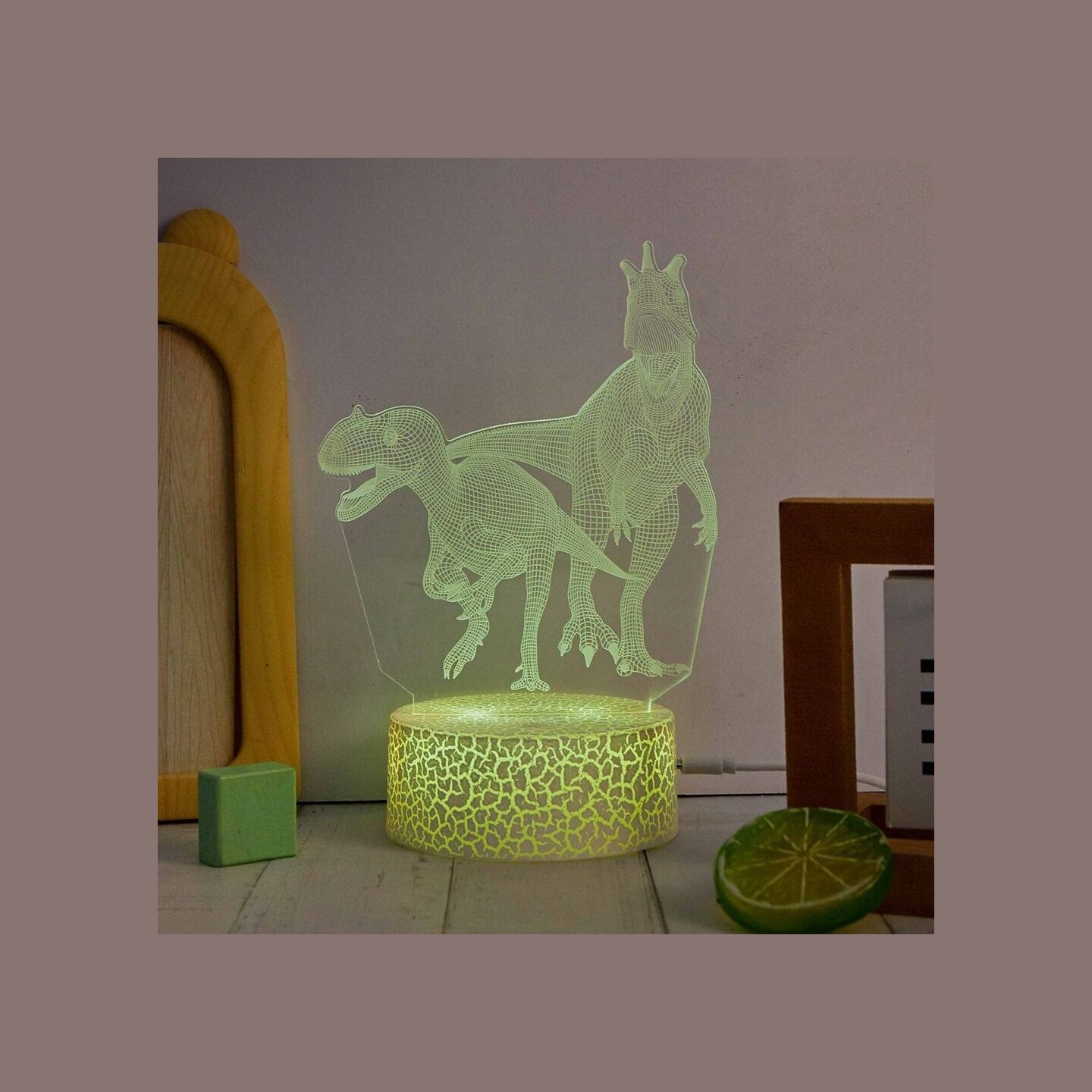 Manta SNL117RGB LED lamp Light decoration Dinosaurs RGB 3D