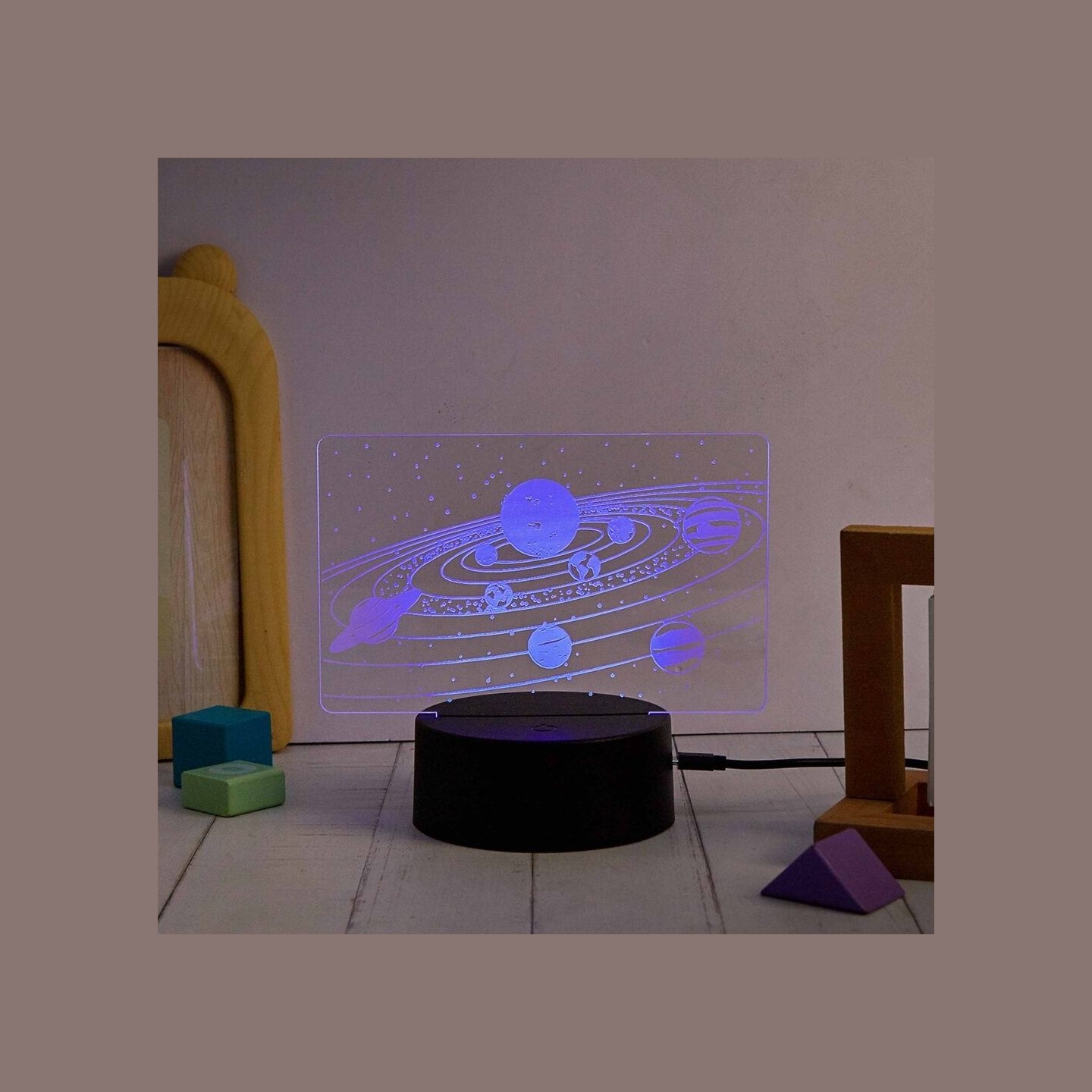 Manta SNL118RGB LED lamp Light decoration Kosmos RGB 3D