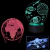 Manta SNL118RGB LED lamp Light decoration Kosmos RGB 3D