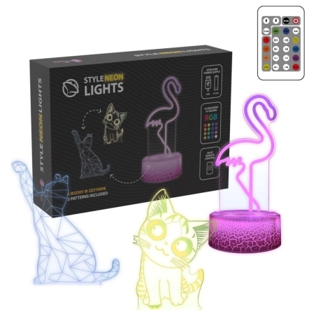 Manta SNL119RGB LED lamp Light decoration Animals RGB 3D