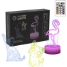 Manta SNL119RGB LED lamp Light decoration Animals RGB 3D
