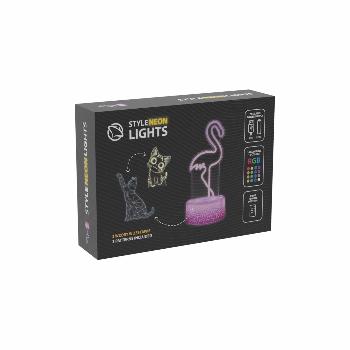 Manta SNL119RGB LED lamp Light decoration Animals RGB 3D