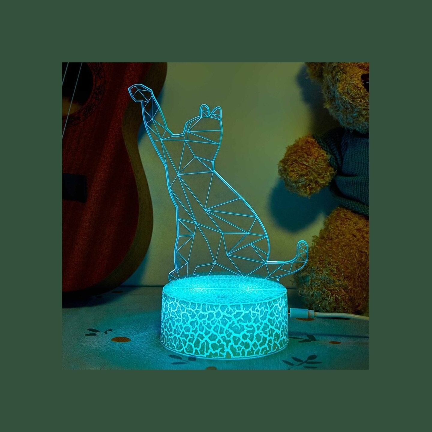 Manta SNL119RGB LED lamp Light decoration Animals RGB 3D