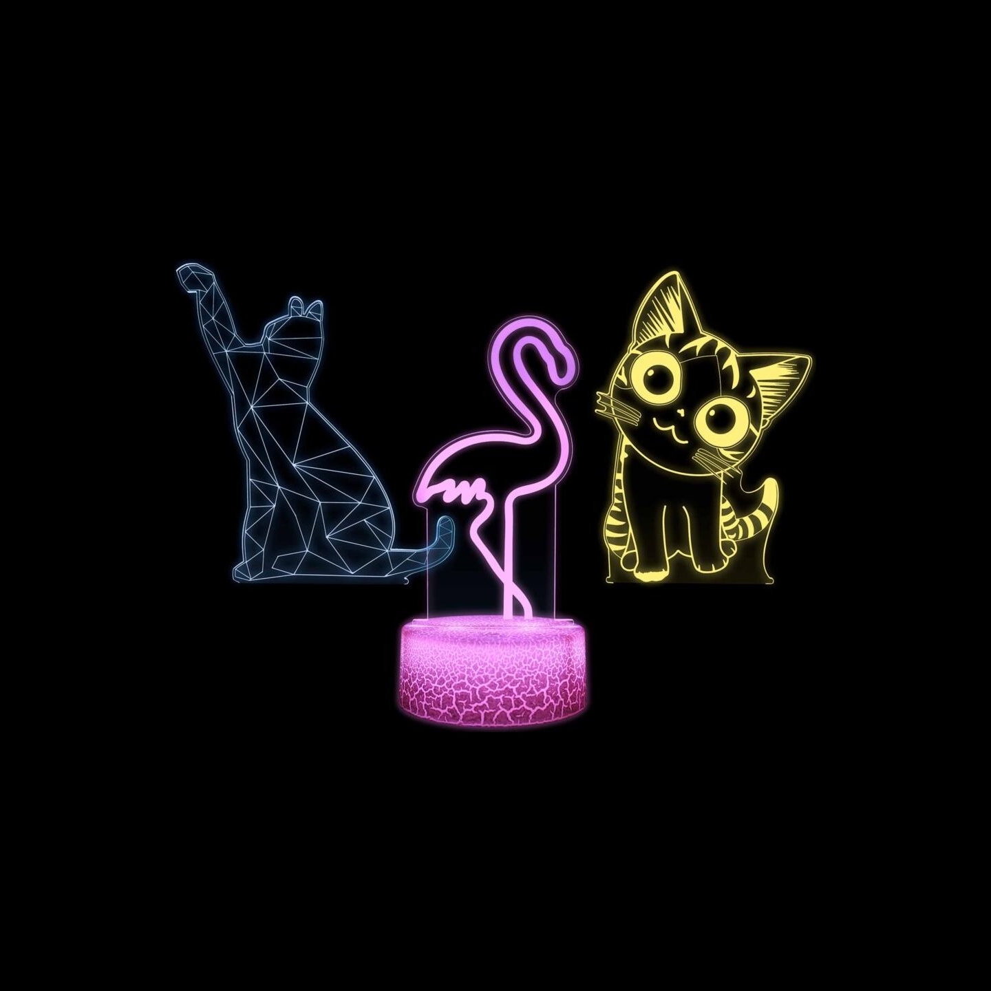 Manta SNL119RGB LED lamp Light decoration Animals RGB 3D