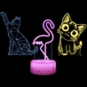 Manta SNL119RGB LED lamp Light decoration Animals RGB 3D