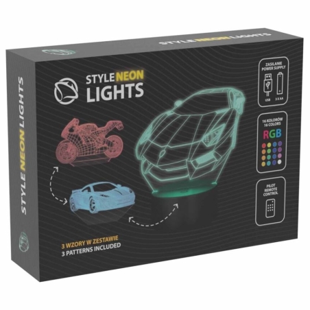 Manta SNL120RGB LED lamp Light decoration Vehicles 1 RGB 3D