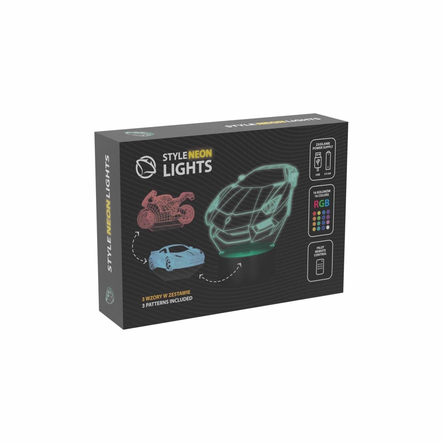 Manta SNL120RGB LED lamp Light decoration Vehicles 1 RGB 3D