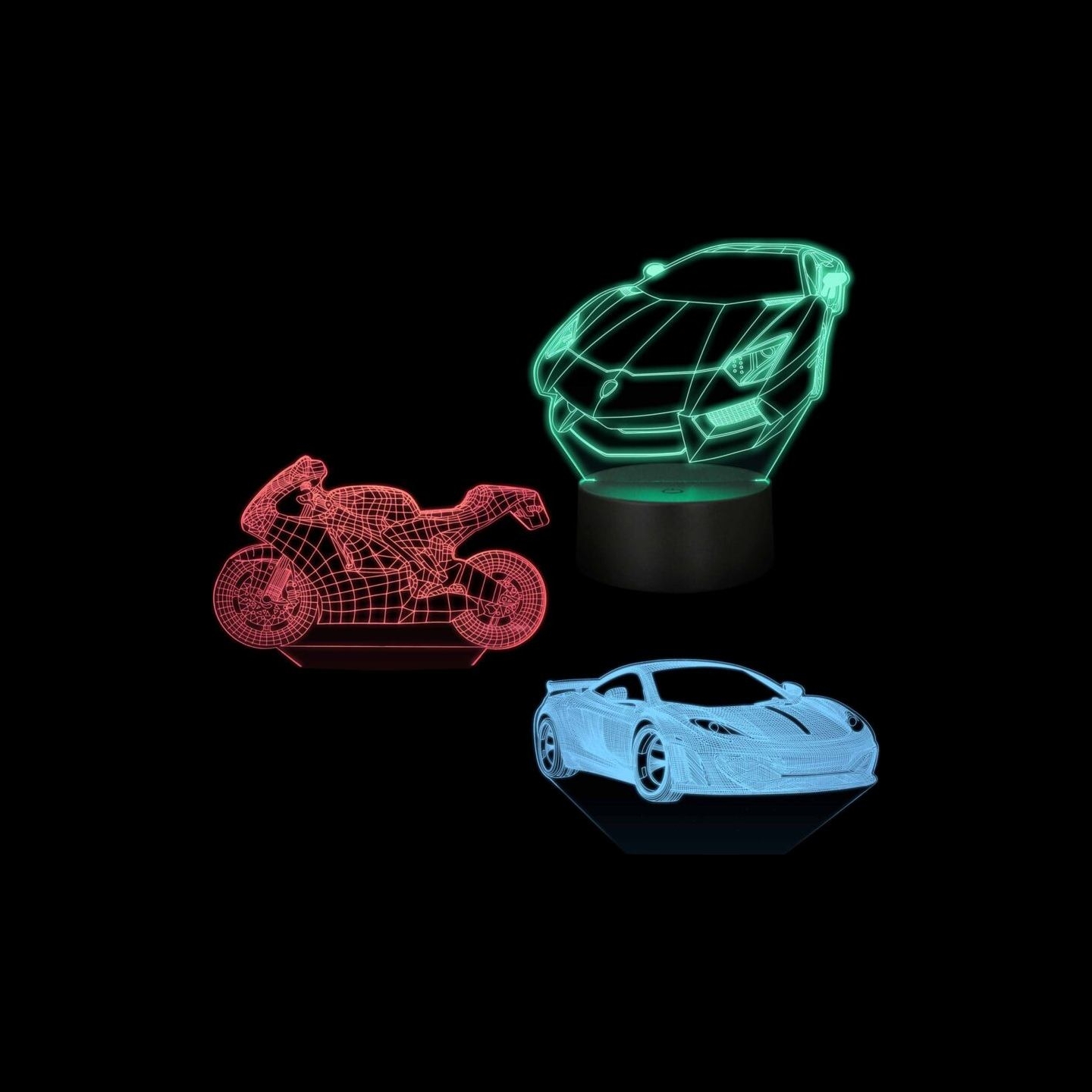 Manta SNL120RGB LED lamp Light decoration Vehicles 1 RGB 3D