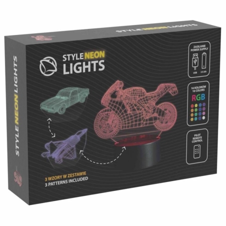 Manta SNL121RGB LED lamp Light decoration Vehicles 2 RGB 3D