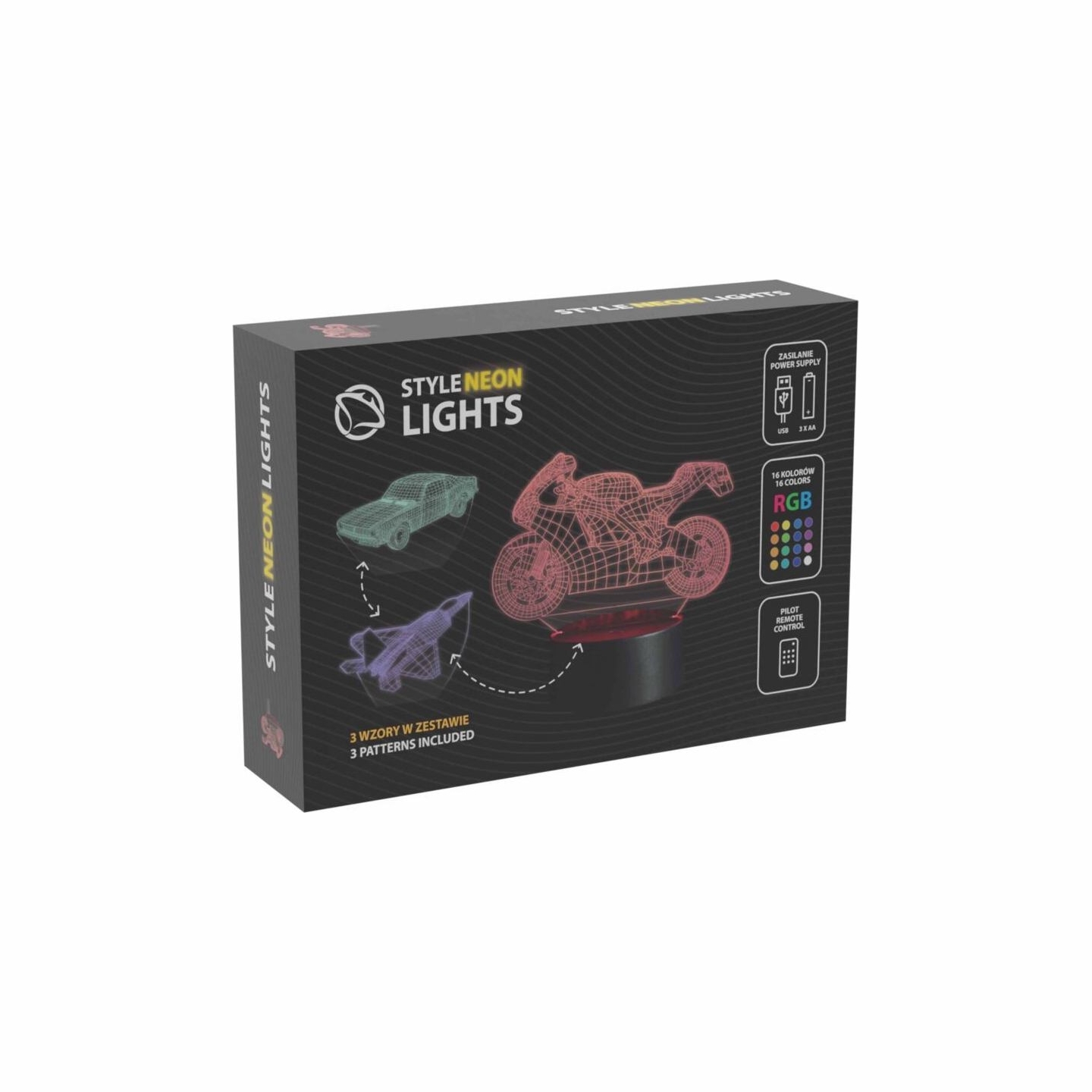 Manta SNL121RGB LED lamp Light decoration Vehicles 2 RGB 3D