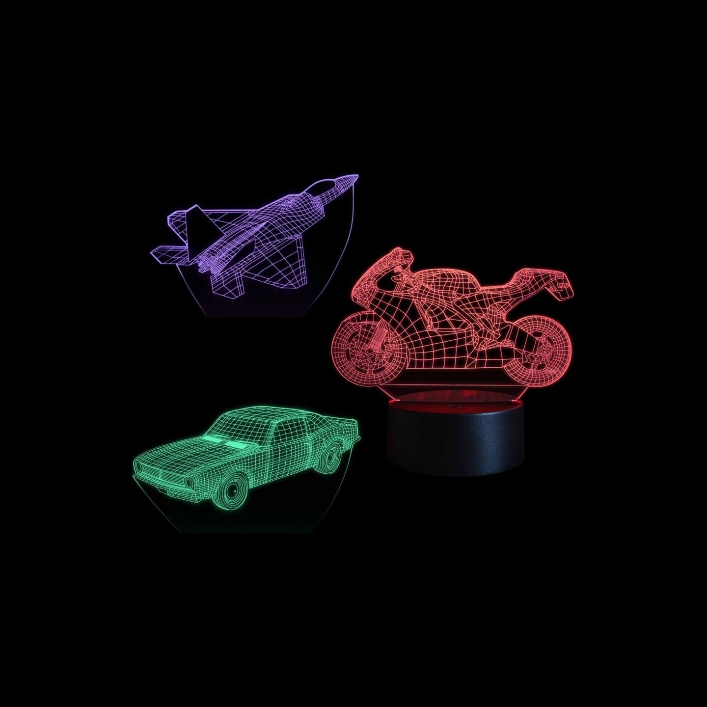 Manta SNL121RGB LED lamp Light decoration Vehicles 2 RGB 3D