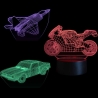 Manta SNL121RGB LED lamp Light decoration Vehicles 2 RGB 3D