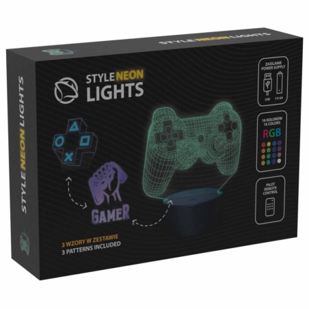 Manta SNL122RGB LED lamp Light decoration Game 2 RGB 3D