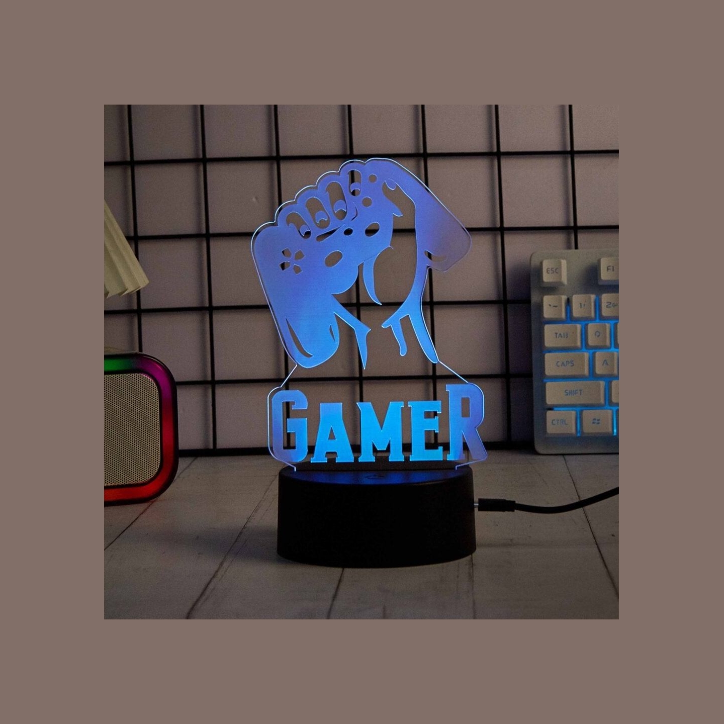 Manta SNL122RGB LED lamp Light decoration Game 2 RGB 3D