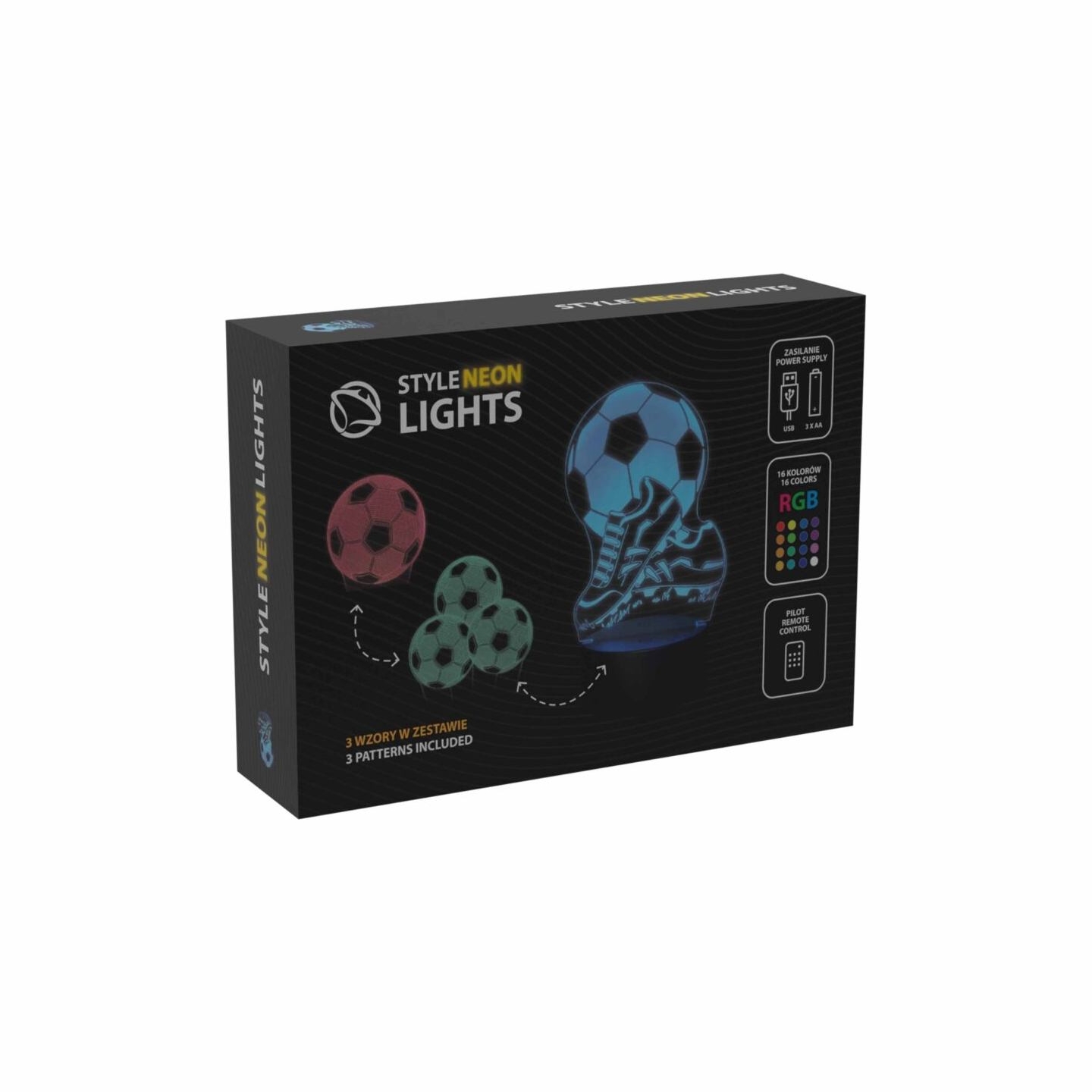 Manta SNL124RGB LED lamp Light decoration Balls RGB 3D