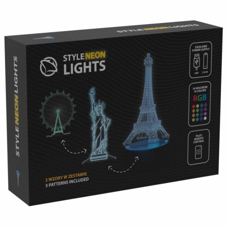 Manta SNL125RGB LED lamp Light decoration Buildings RGB 3D