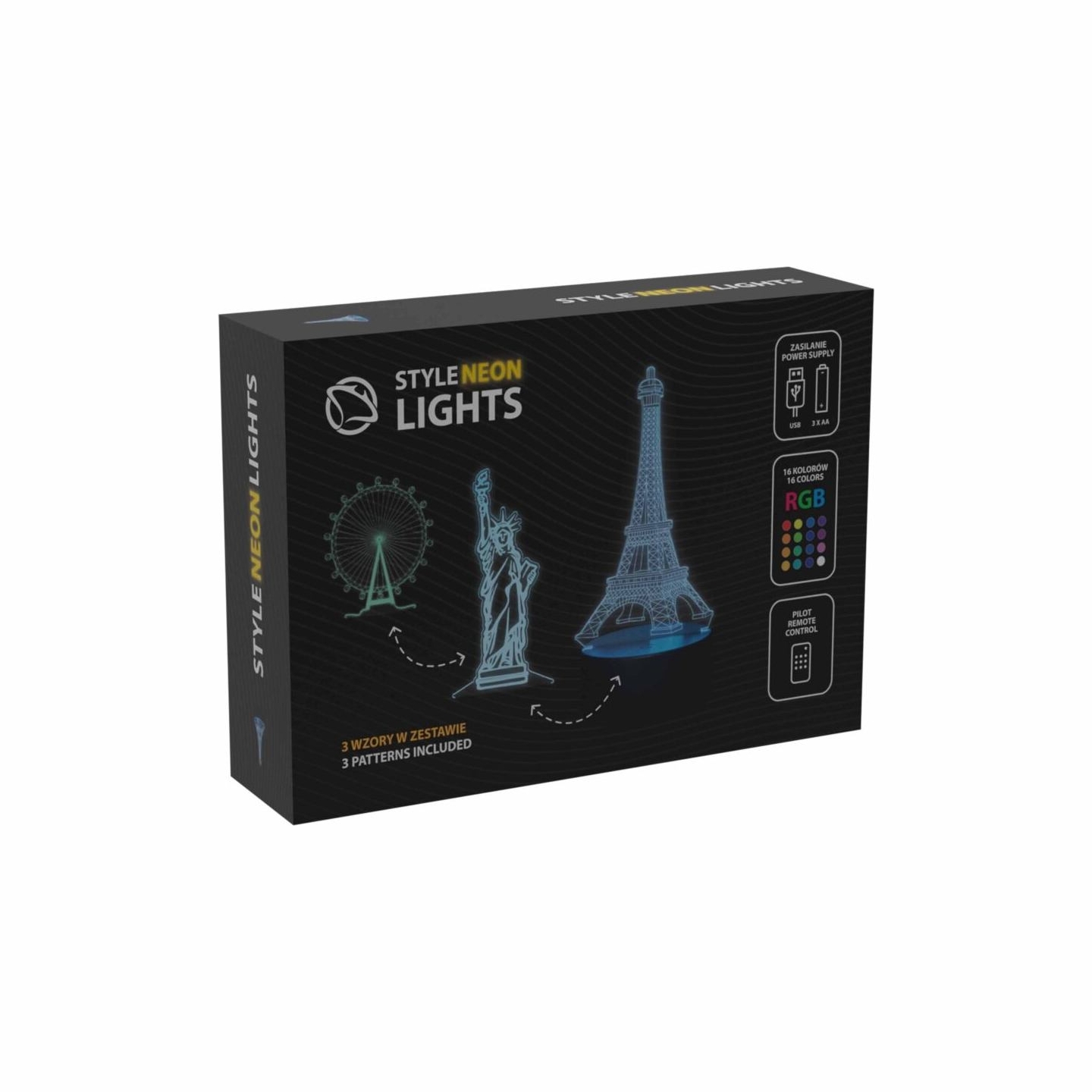 Manta SNL125RGB LED lamp Light decoration Buildings RGB 3D