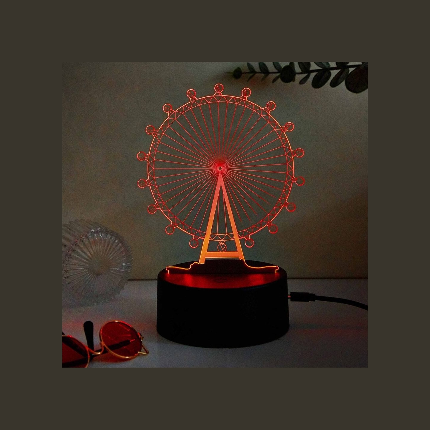 Manta SNL125RGB LED lamp Light decoration Buildings RGB 3D