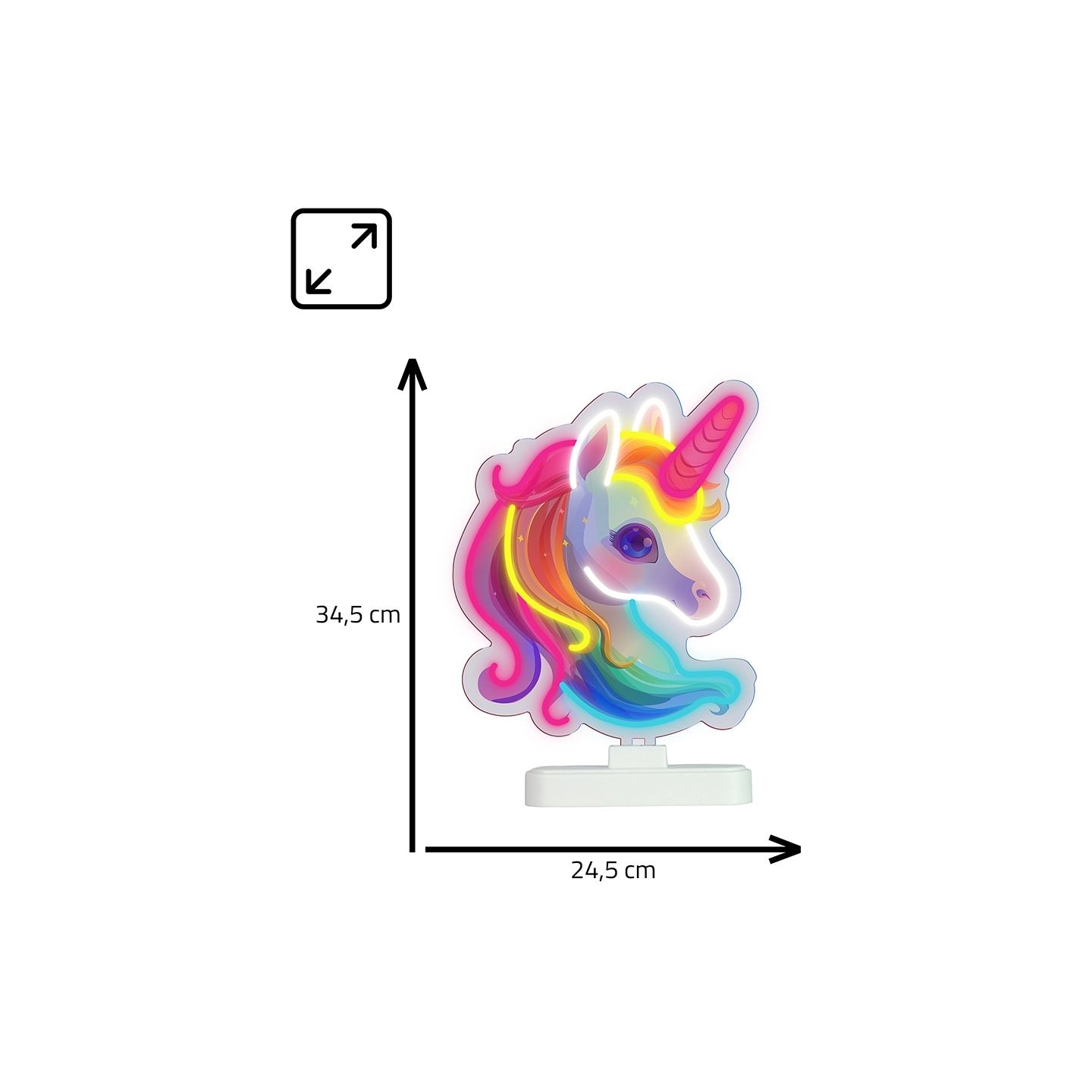 Manta MASNL128MT LED Lamp Light Decoration UNICORN