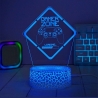 Manta SNL123RGB LED lamp Light decoration Game 3 RGB 3D