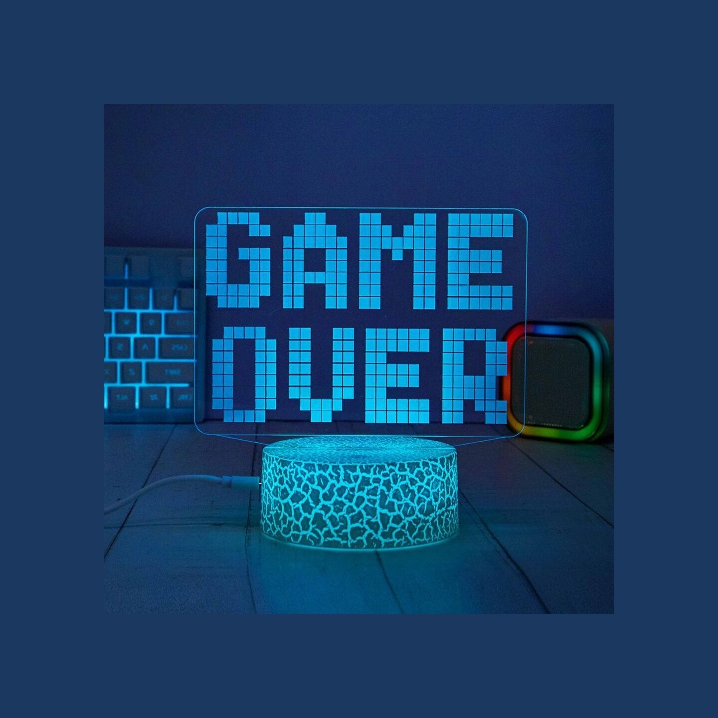 Manta SNL123RGB LED lamp Light decoration Game 3 RGB 3D