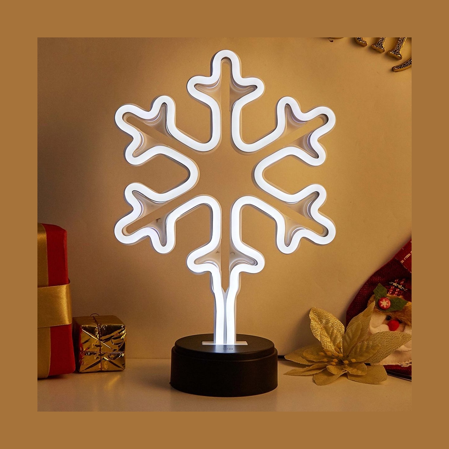 Manta SNL84WH  lamp Light decoration Snowflake