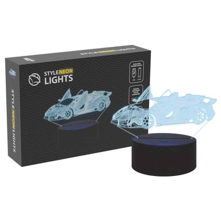 Manta SNL64RGB LED lamp Light decoration Car 3D RGB