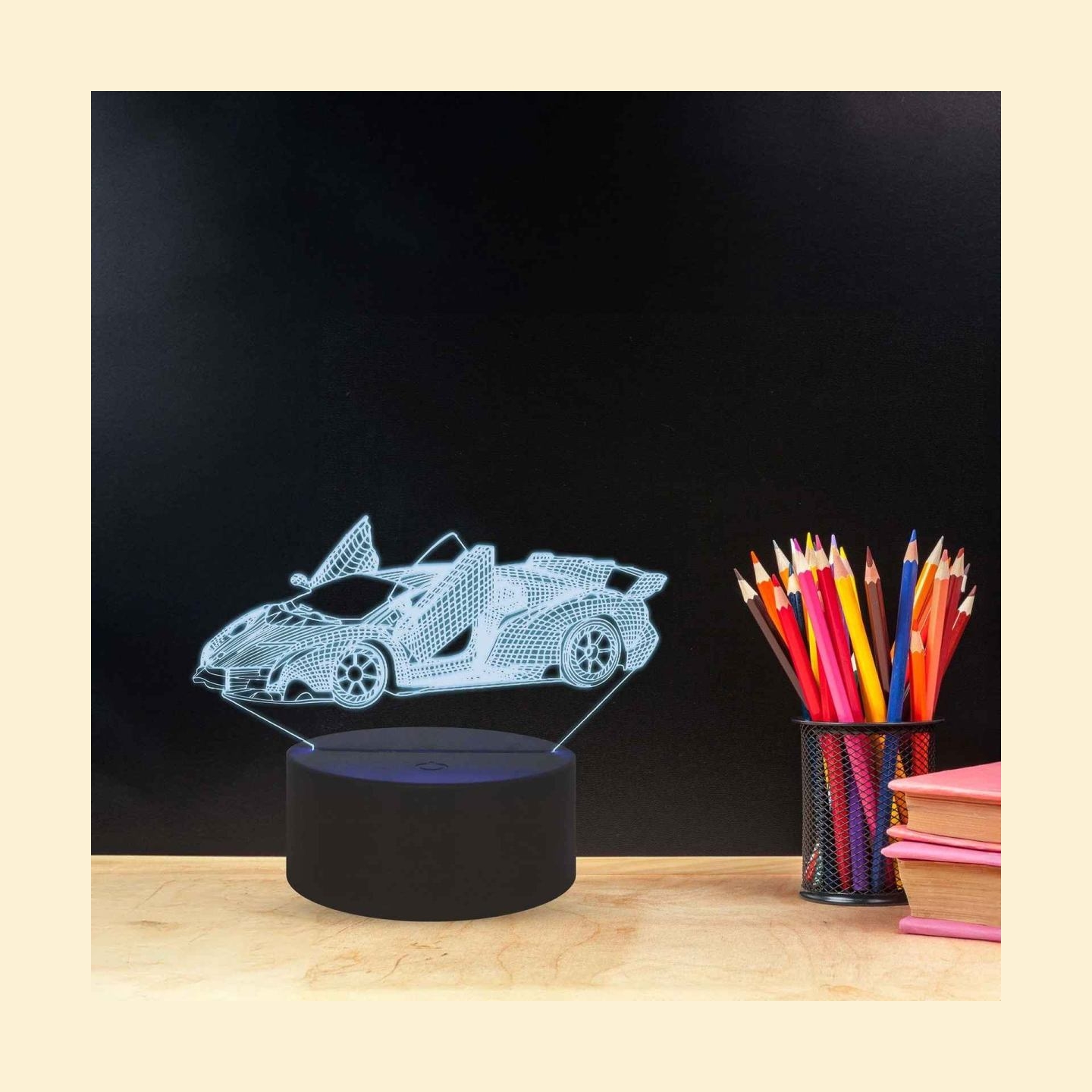 Manta SNL64RGB LED lamp Light decoration Car 3D RGB