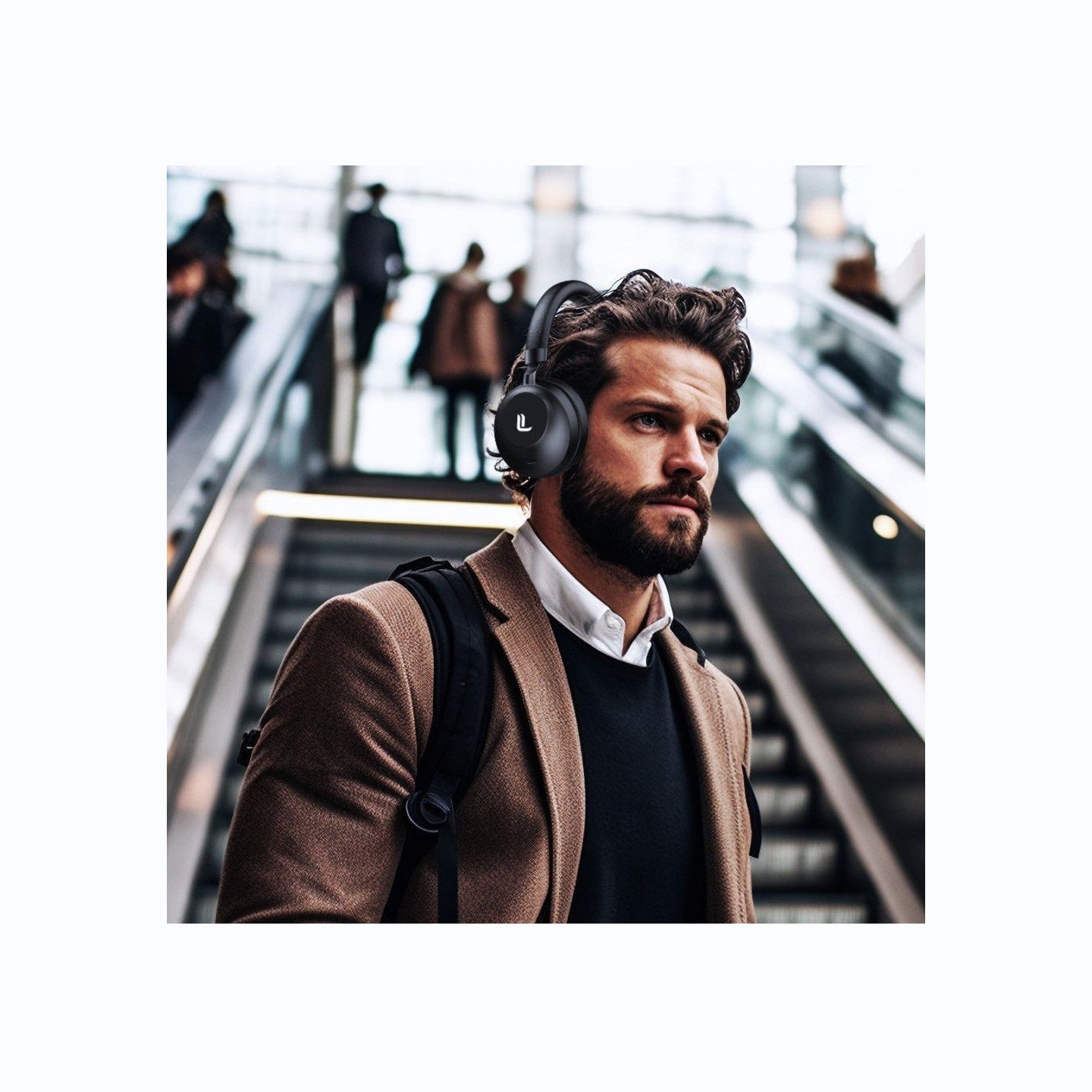 Laudberg H1B Headphones with ANC Black