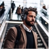 Laudberg H1B Headphones with ANC Black