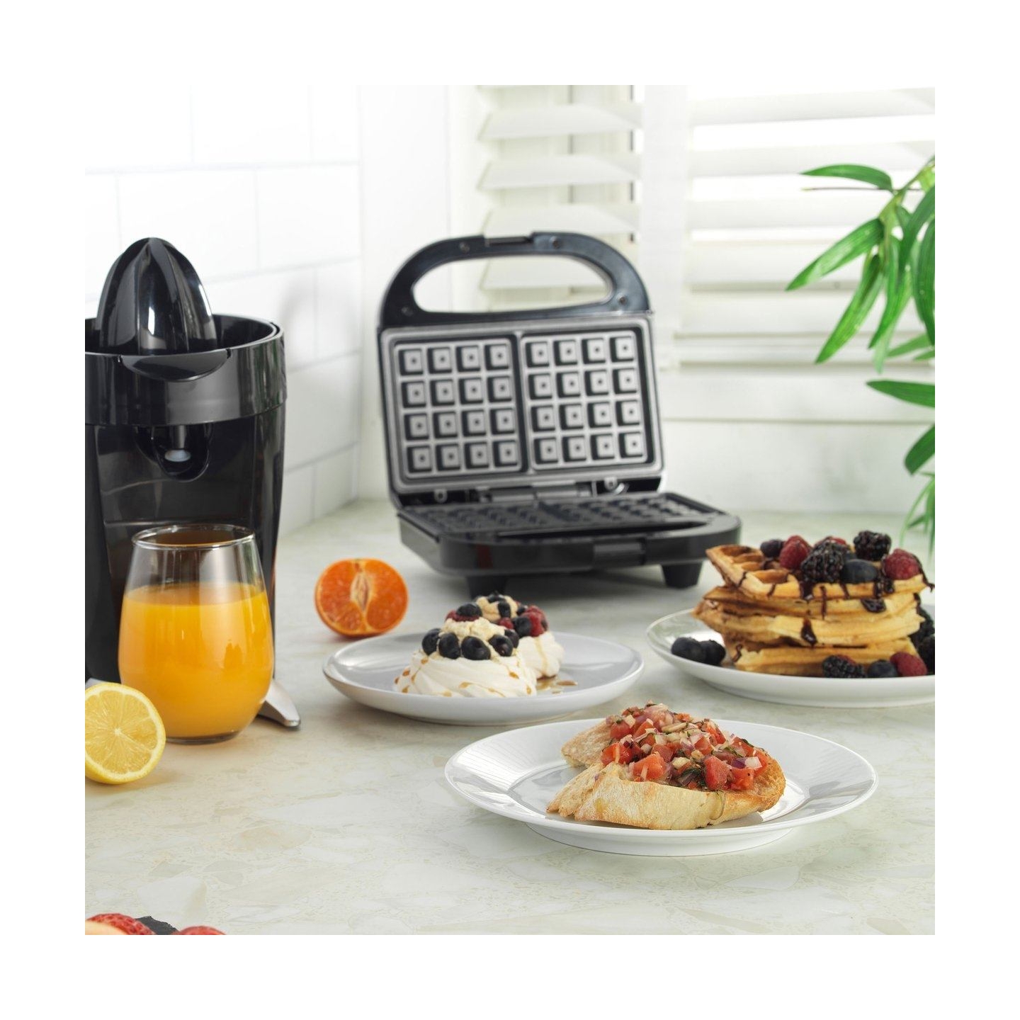 Progress EK5852PVDE Double Waffle Maker
