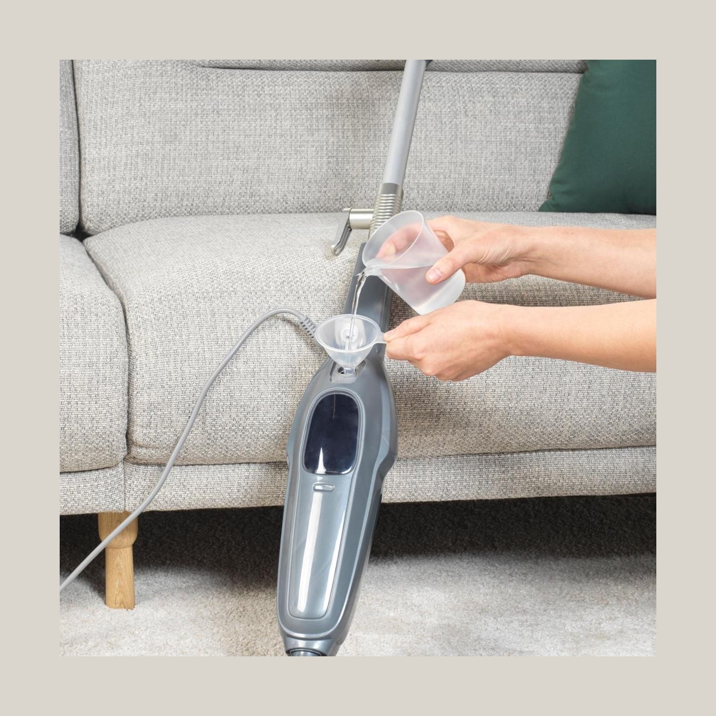 Beldray BEL01986VDER Clean and Refresh Steam Cleaner