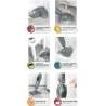 Beldray BEL01986VDER Clean and Refresh Steam Cleaner