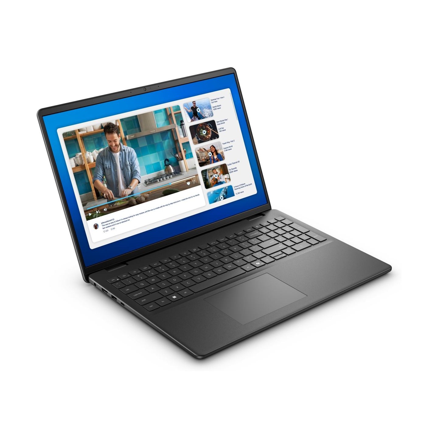 Dell 16 DC16250/ Core 5 -120U/16GB/512GB SSD/16" FHD+/Intel Graphics/WLAN + BT/Backlit Kb/W11 Pro/3yrs Prosupport / DC16250_RPLU