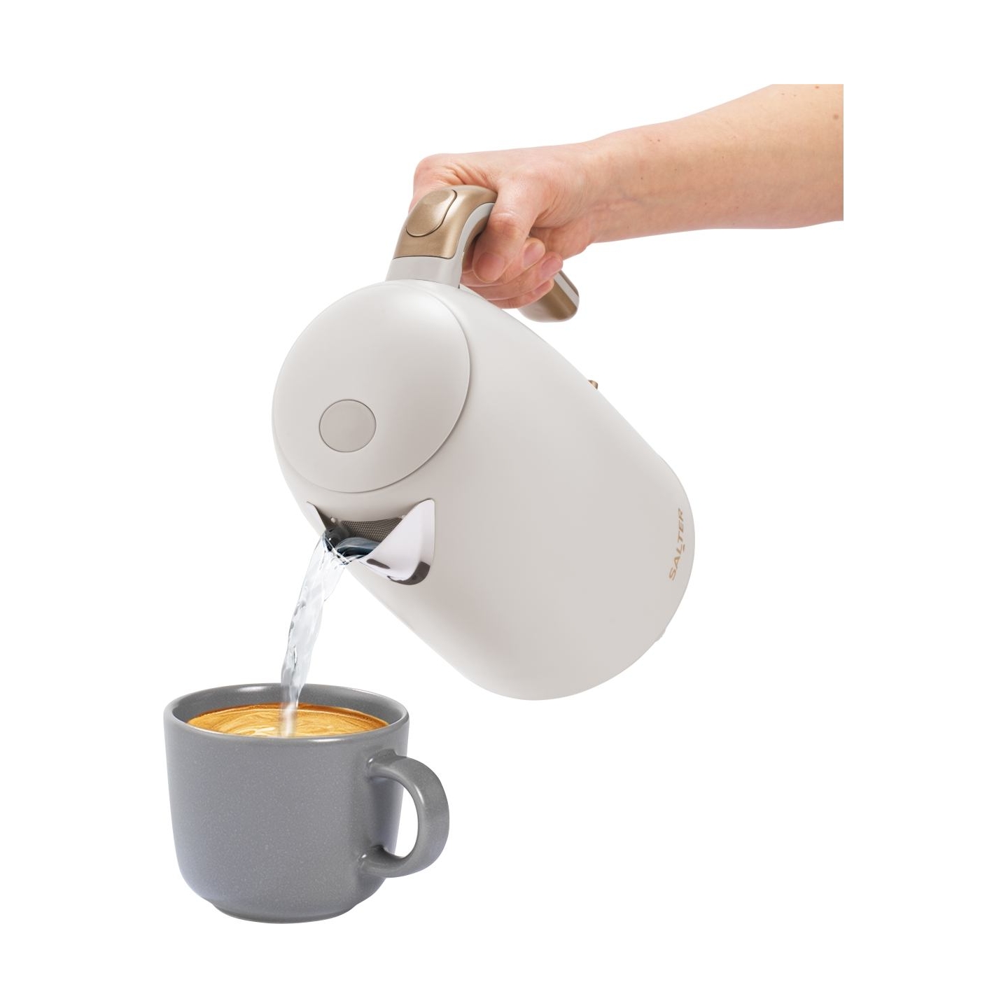 Salter EK6085OBVDE Pebble Rapid Boil Kettle
