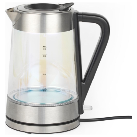 Salter EK5078IRFVDE Iridescent Glass Kettle