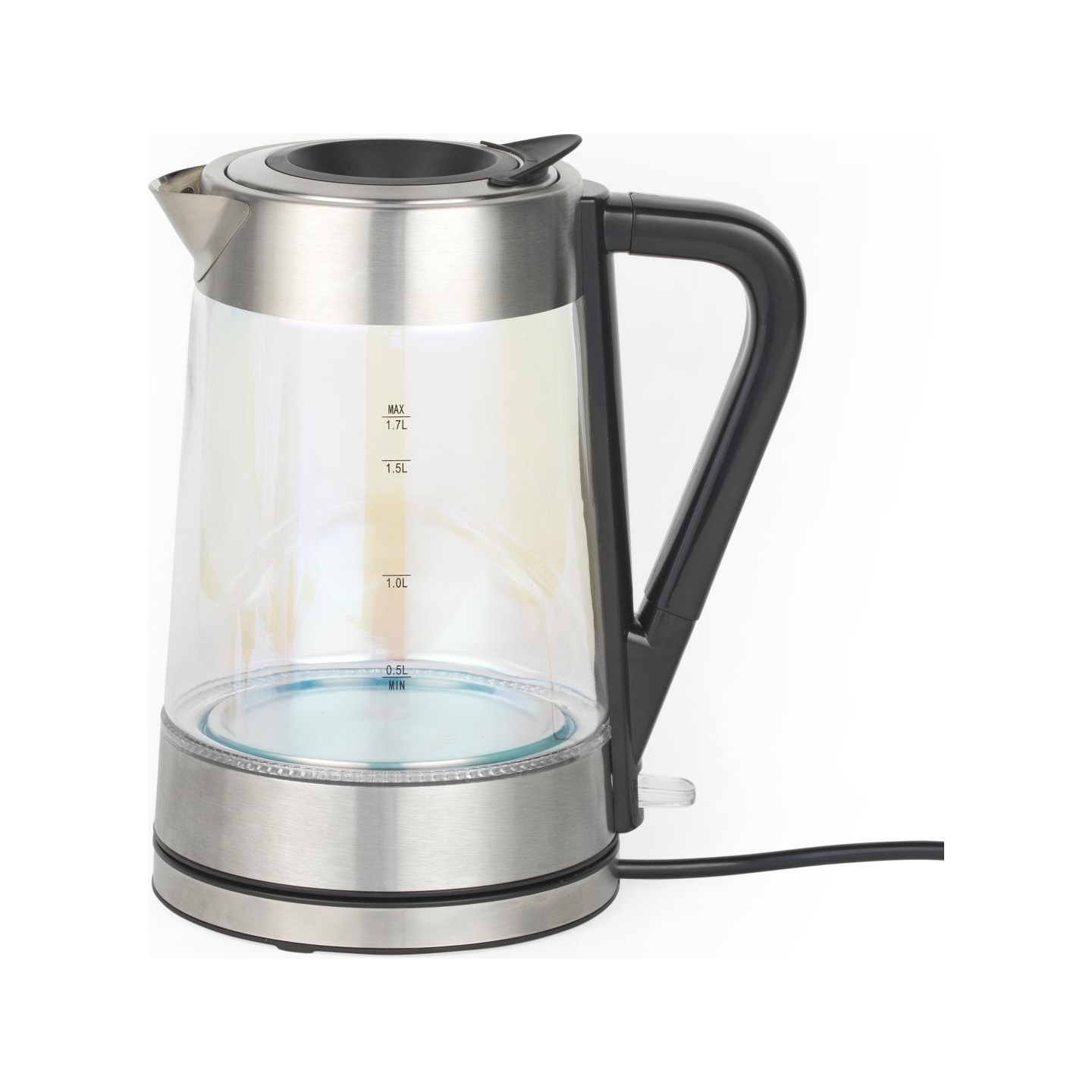 Salter EK5078IRFVDE Iridescent Glass Kettle