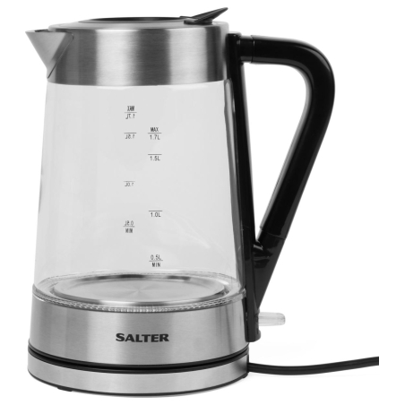 Salter EK5078SSFVDE Colour Changingt Glass Kettle