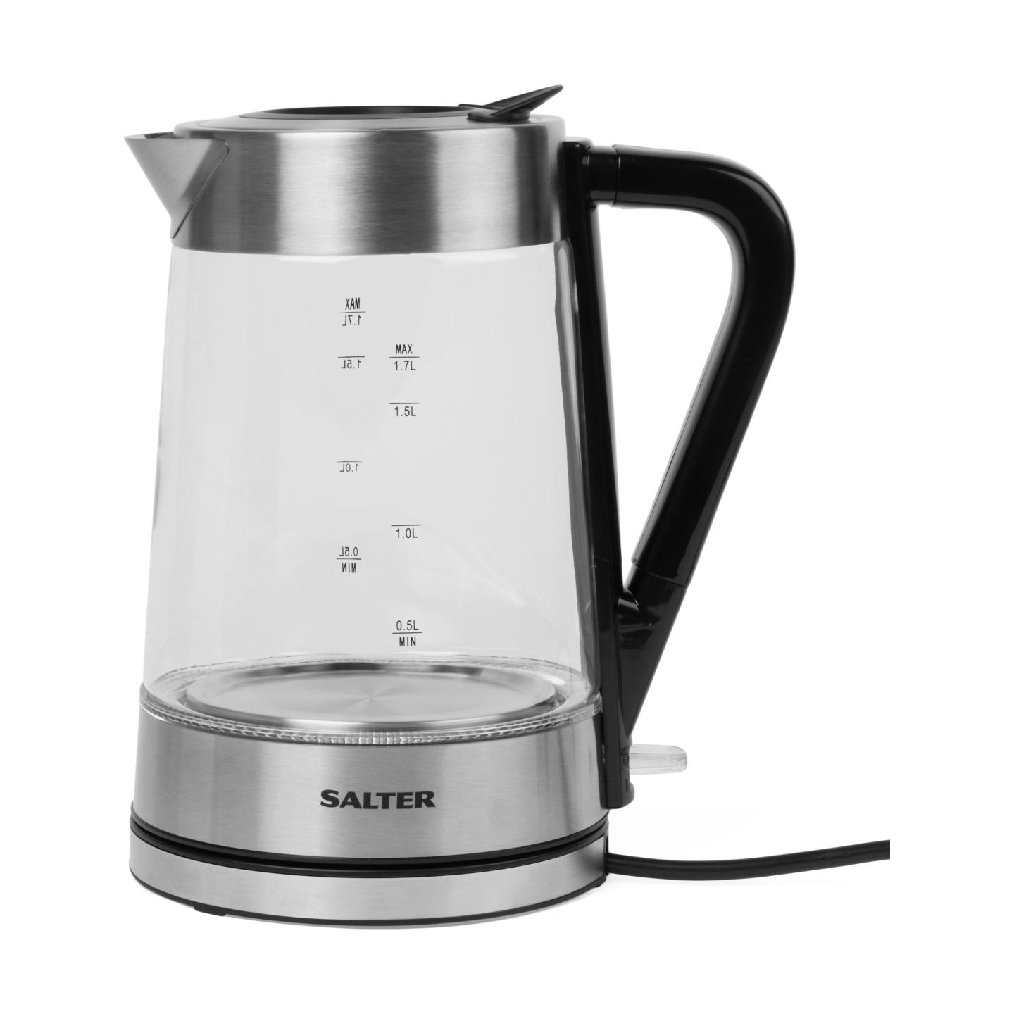 Salter EK5078SSFVDE Colour Changingt Glass Kettle