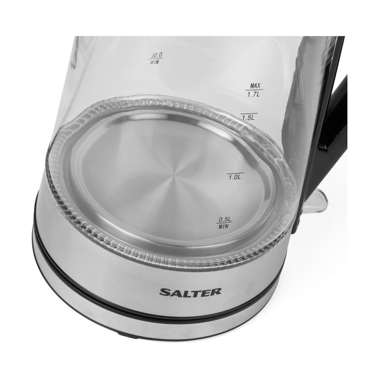 Salter EK5078SSFVDE Colour Changingt Glass Kettle